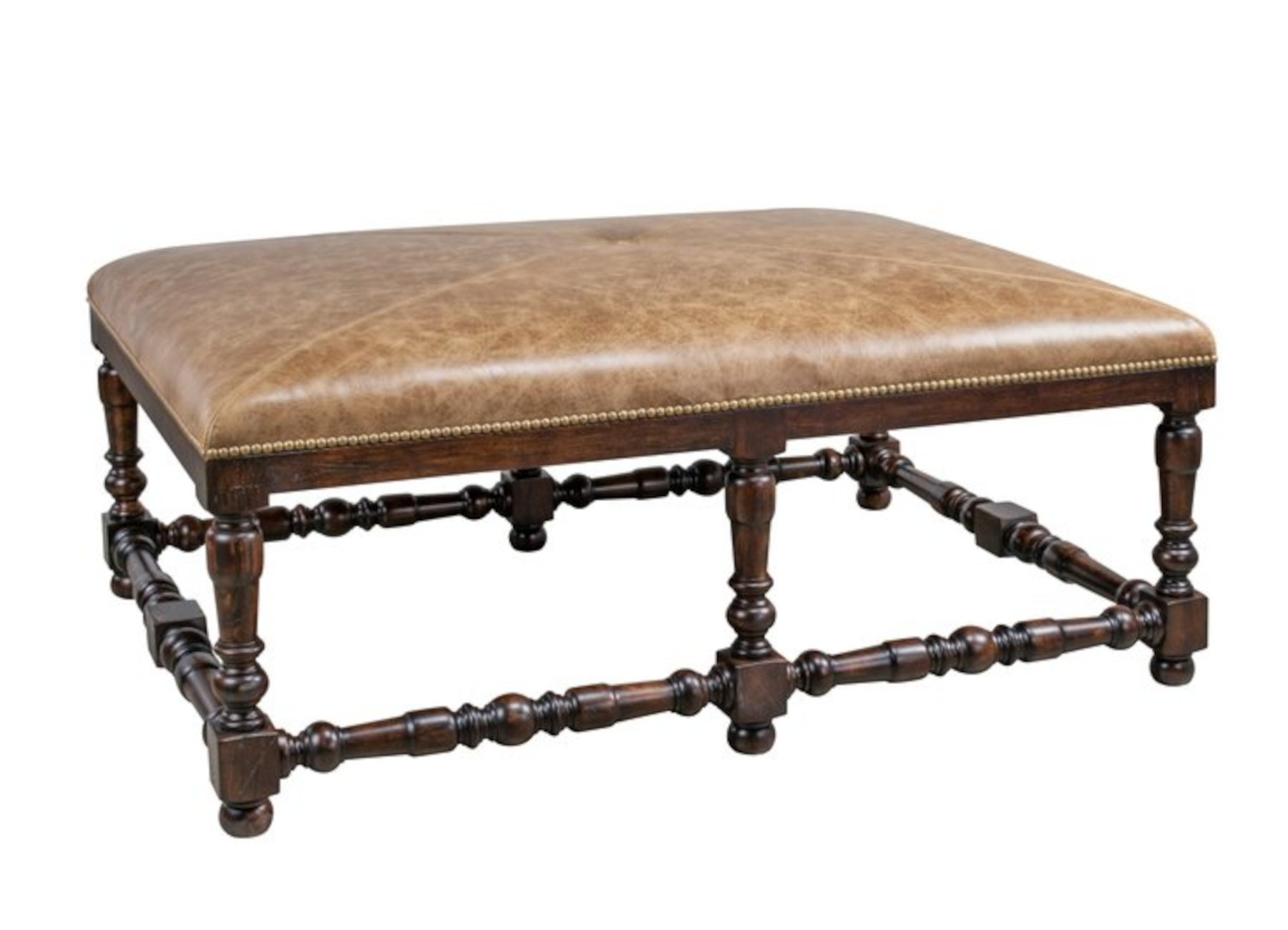 Emsworth 894 Button Top Bench by Leathercraft