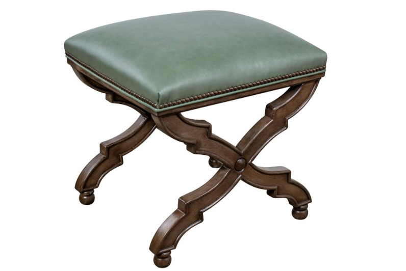 Palazzo Wood Carved Bunching Bench by Leathercraft