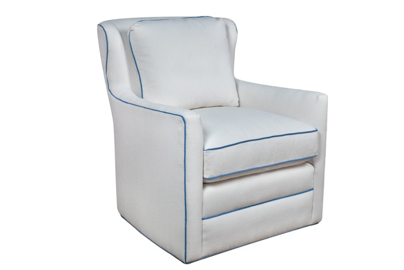 Atticus Swivel Chair by Leathercraft
