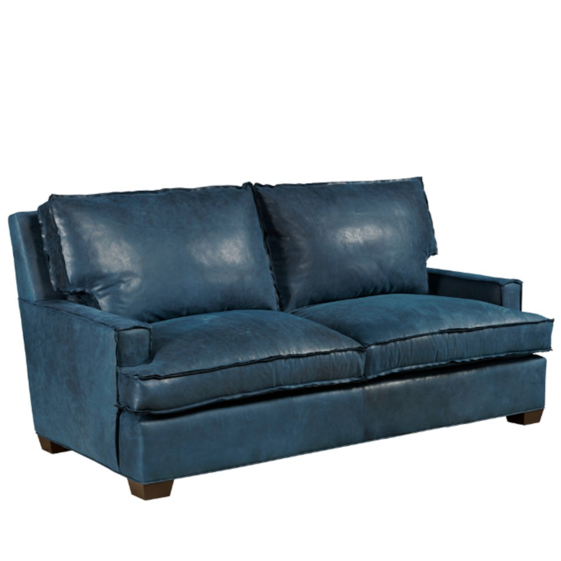 Bingeborough 547-64 Flange Loveseat by Leathercraft