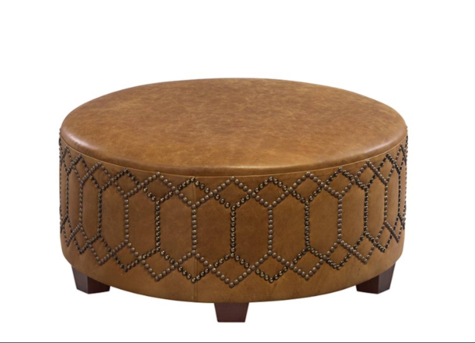 Brigham 584 Ottoman by Leathercraft
