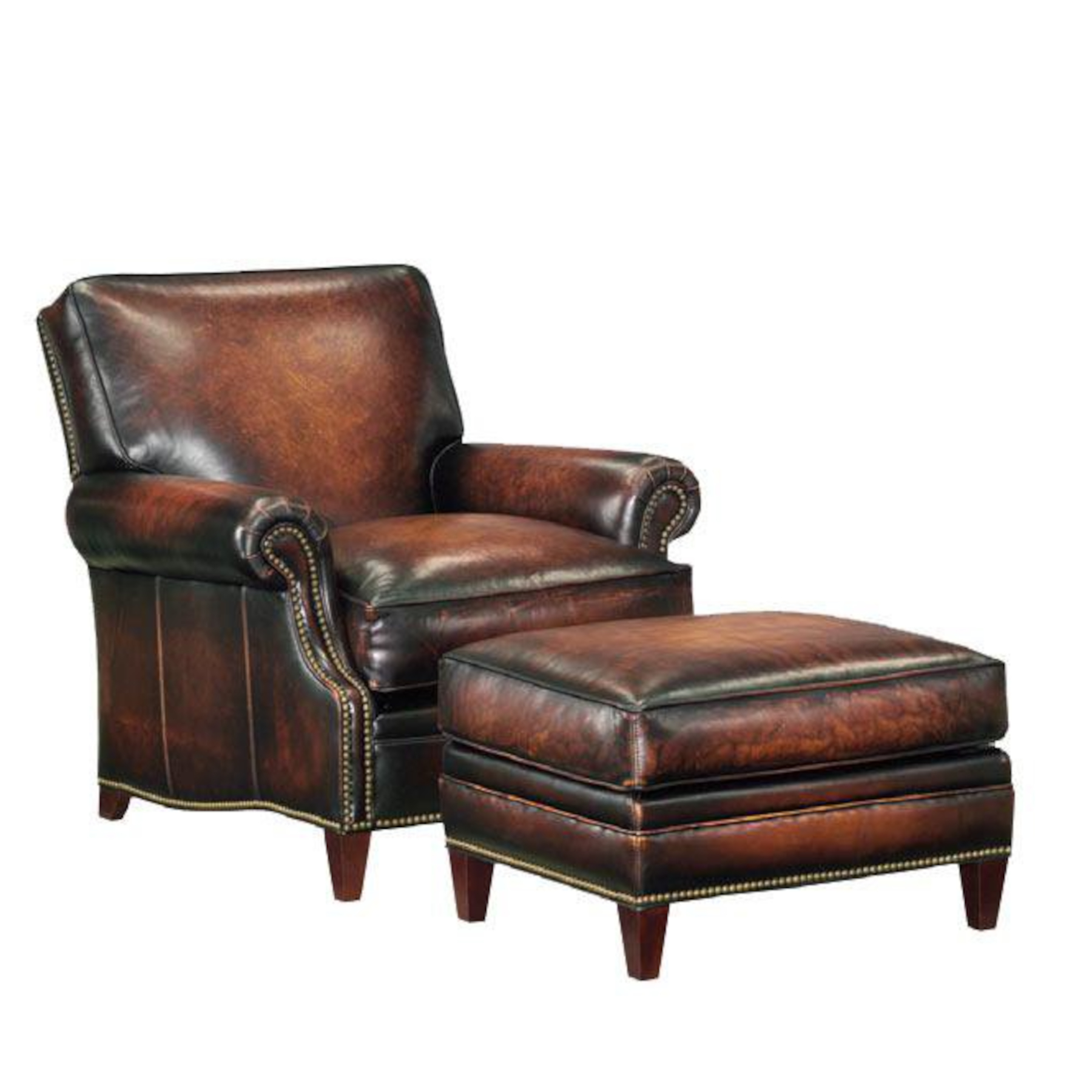 Carlisle 437 Chair & Ottoman by Leathercraft (sold separately)