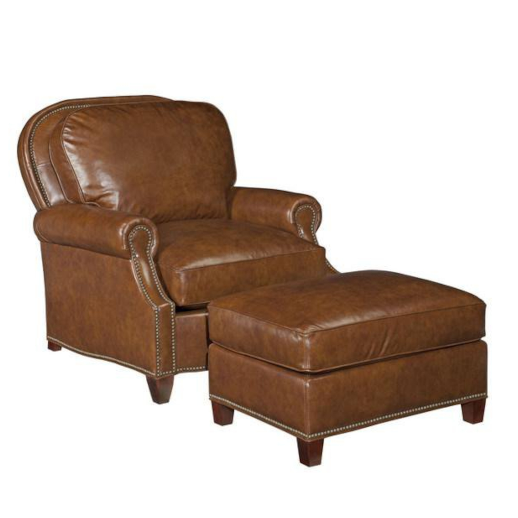 Cavendish 441 Chair & Ottoman by Leathercraft (sold separately)