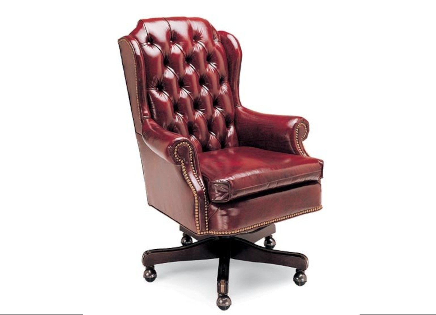 Curtis 623-18 Tilt Swivel Chair by Leathercraft
