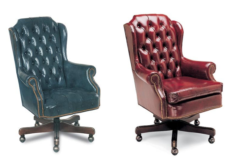 Curtis Tilt Swivel Executive Chairs by Leathercraft