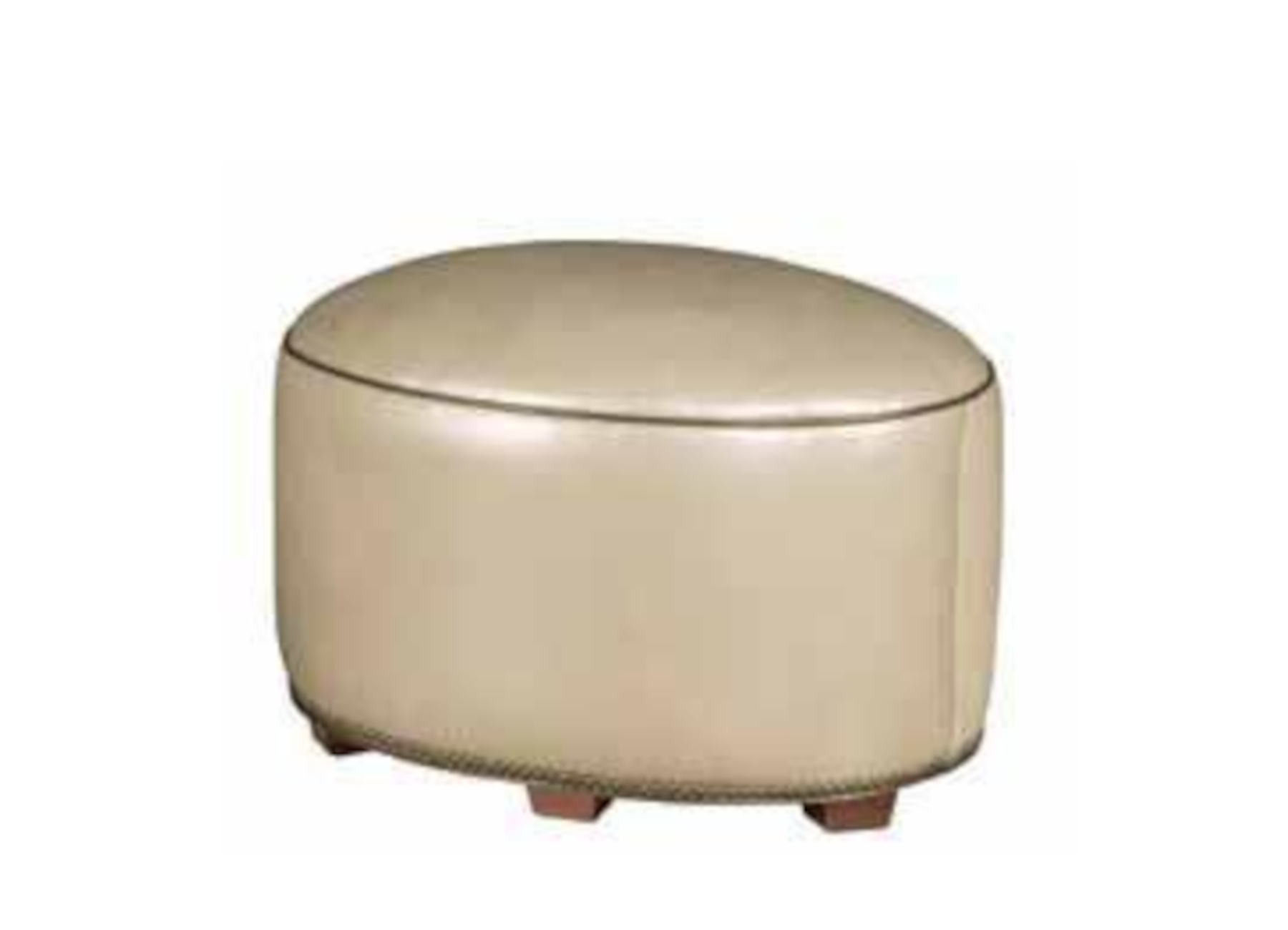 Ellipsis 733 Bunching Ottoman by Leathercraft