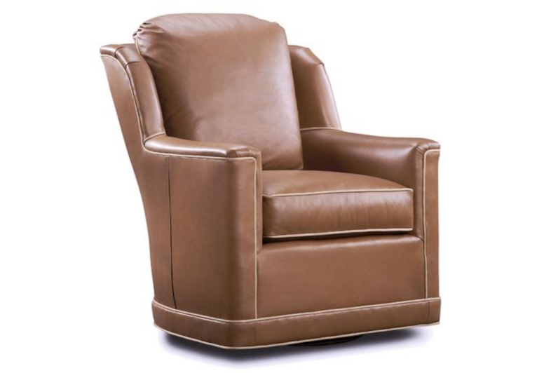 Fallon Swivel Chair by Leathercraft