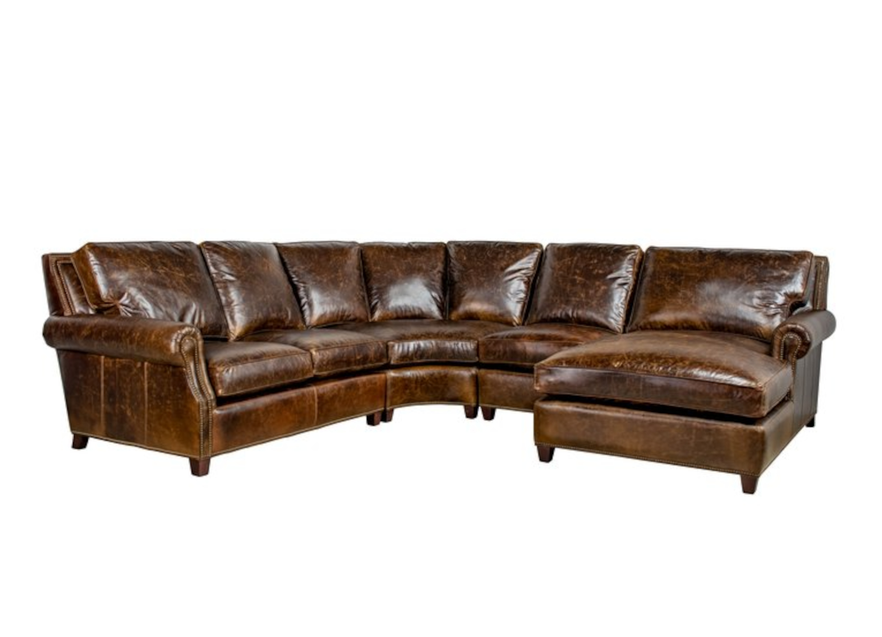 Finsbury Sectional by Leathercraft