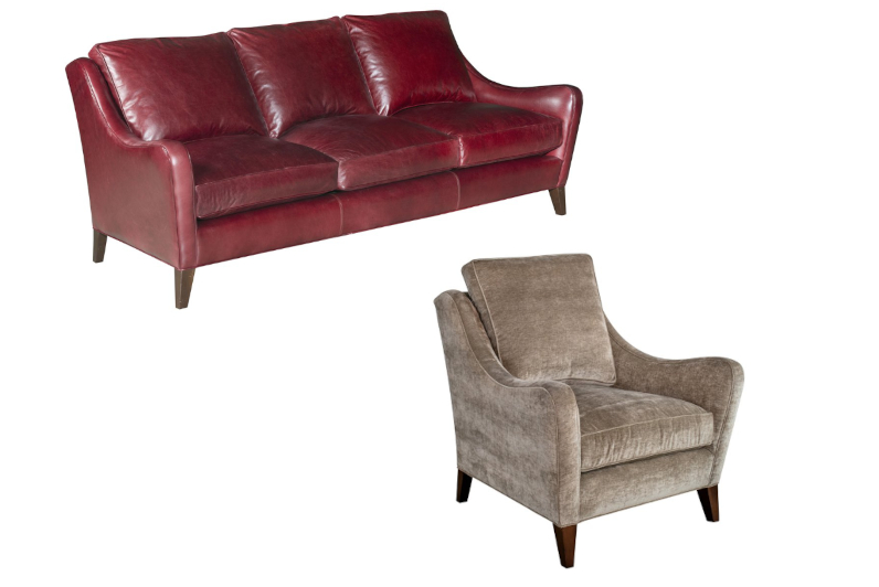 French Salon Seating by Leathercraft