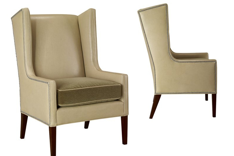 Kellan Wing Chair by Leathercraft