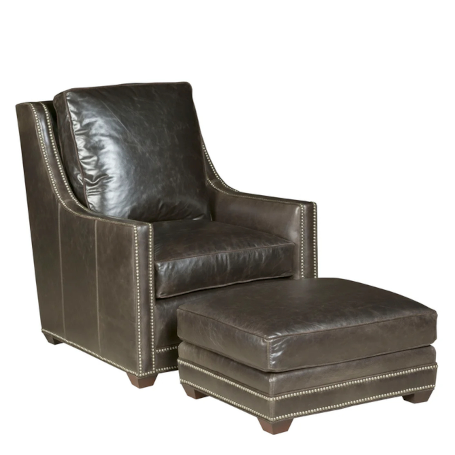 Loxley 538 Chair & Ottoman by Leathercraft (sold separately)