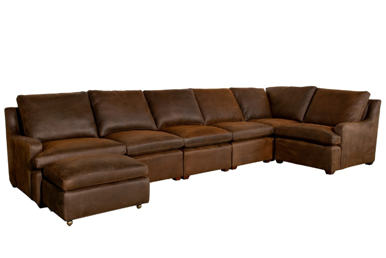 Peyton Sectional by Leathercraft