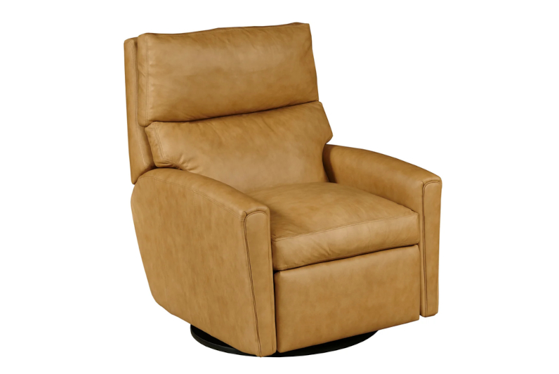 Saxon Swivel Manual Recliner by Leathercraft