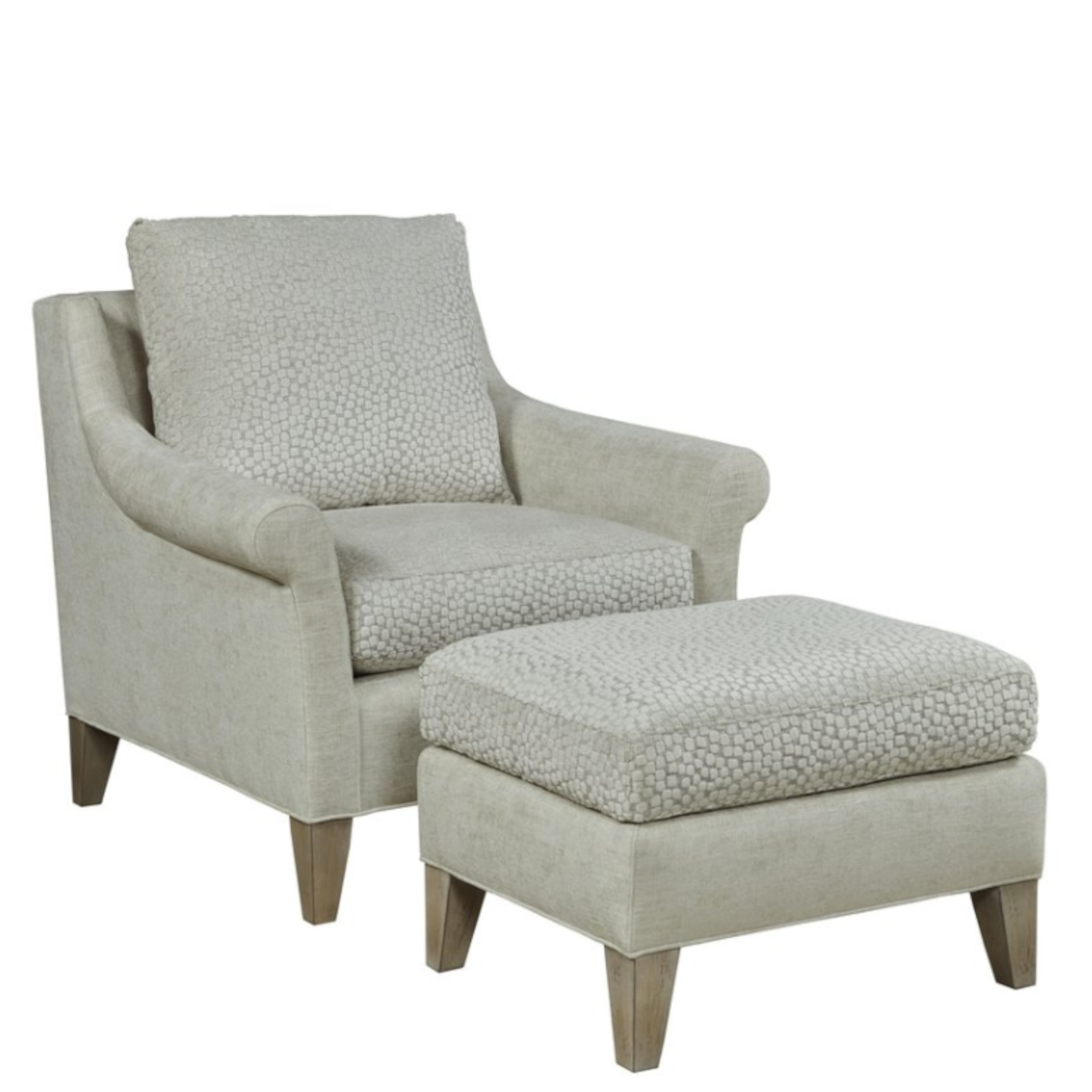 Shelby 306 Chair & Ottoman by Leathercraft