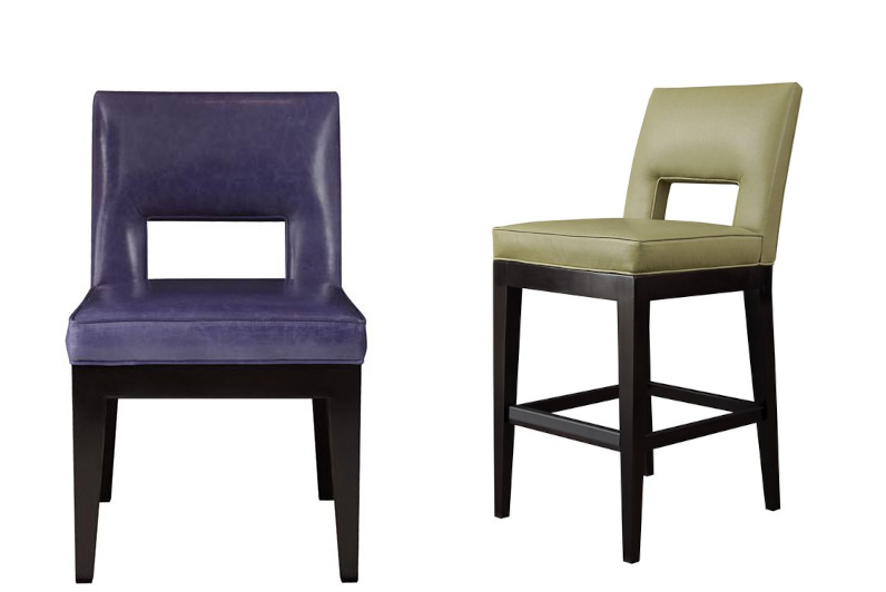 Hugh Chairs by Leathercraft