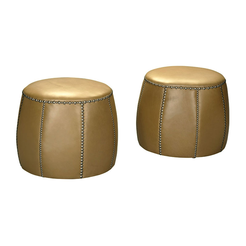 Leathercraft 523 Portia Ottoman