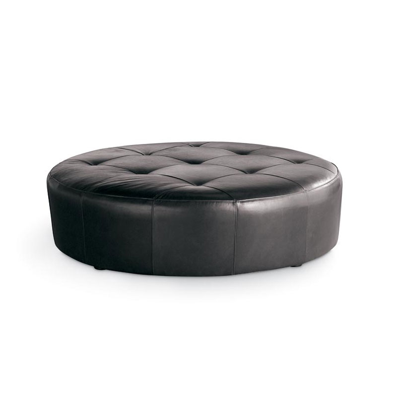 Leathercraft 918-04/RD1 Vivian Round Ottoman