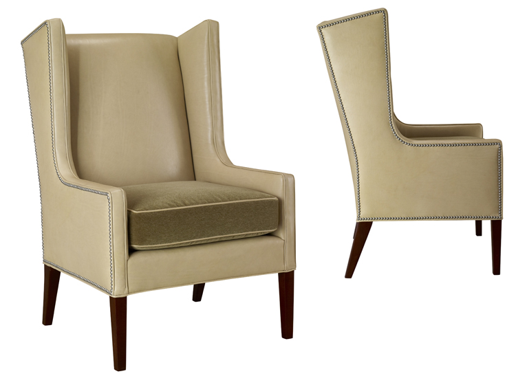 Leathercraft 1261-17 Kellan Wing Chair