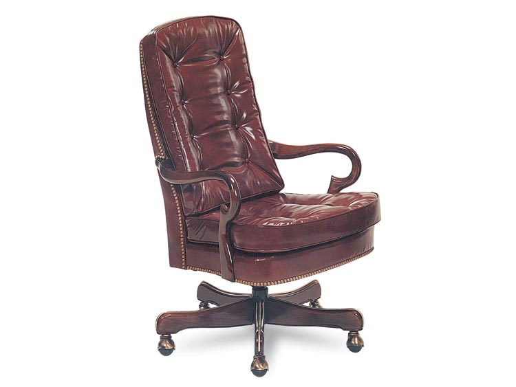 Leathercraft 707 Geurin Tilt Swivel Chair 