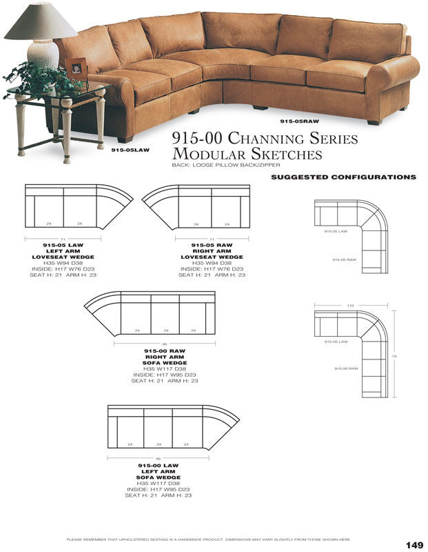 915 Channing Sectional Dim 