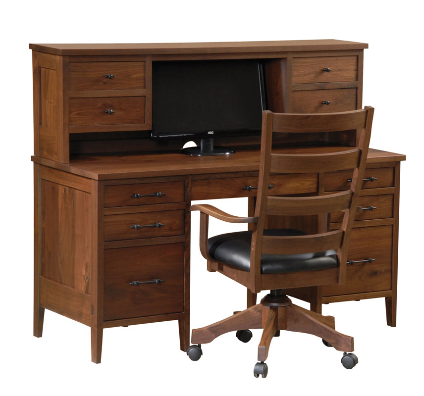 Pierre Desk with Hutch