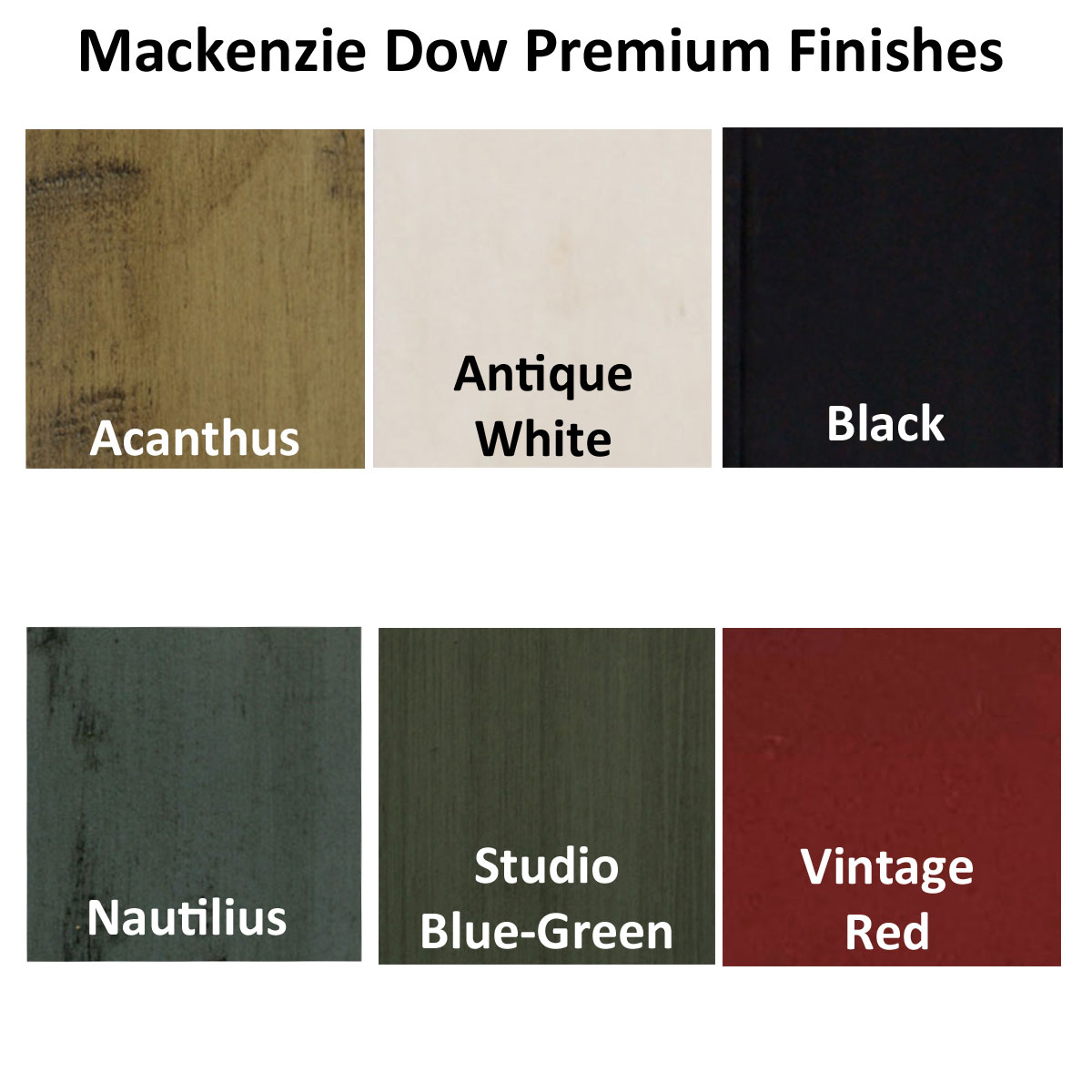 Mackenzie Dow Premium Finishes