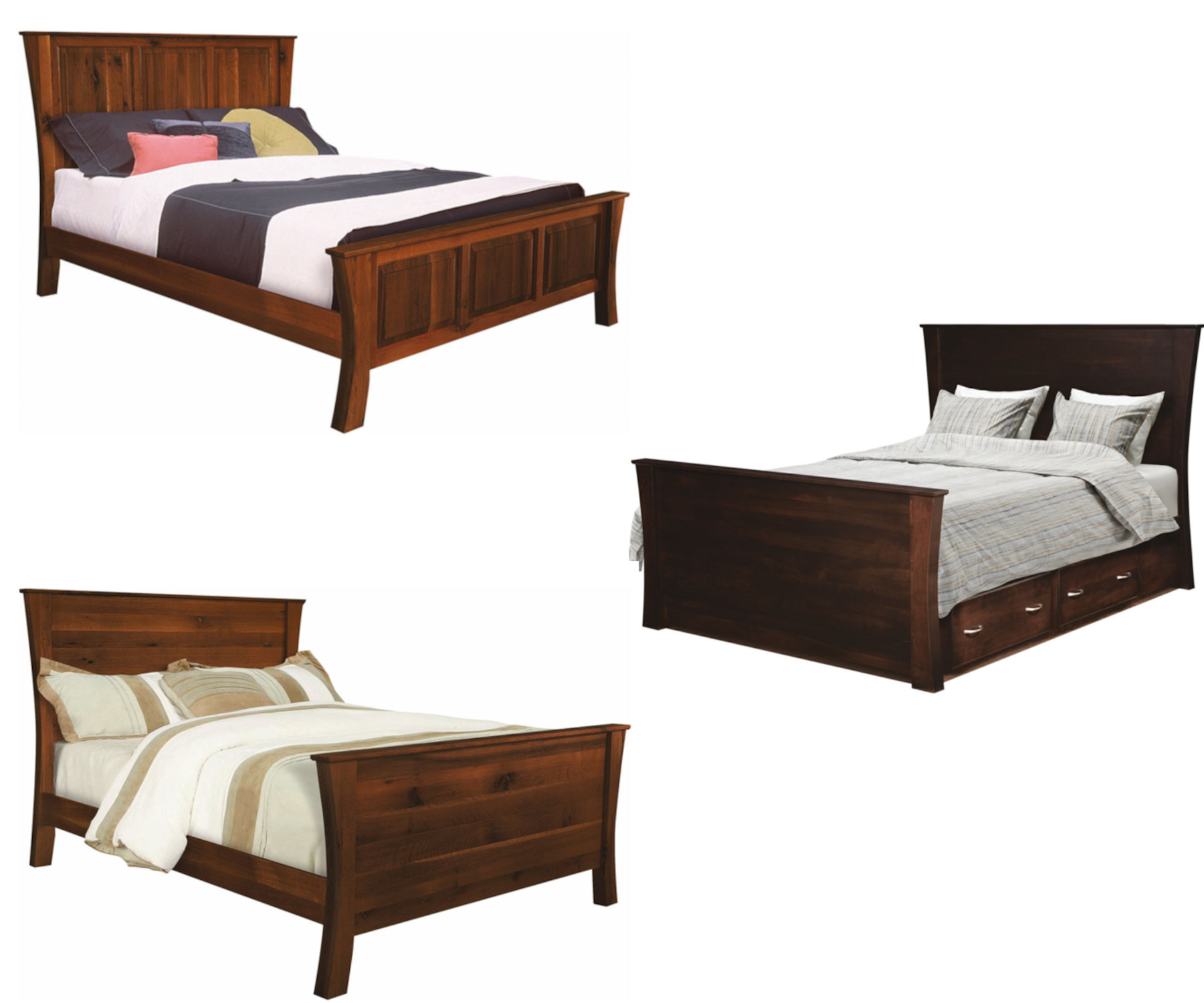Roseberry Panel Beds