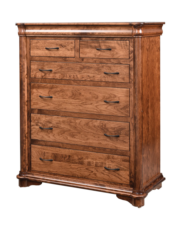 Highland Ridge Chest of Drawers with Hidden Jewelry Drawers