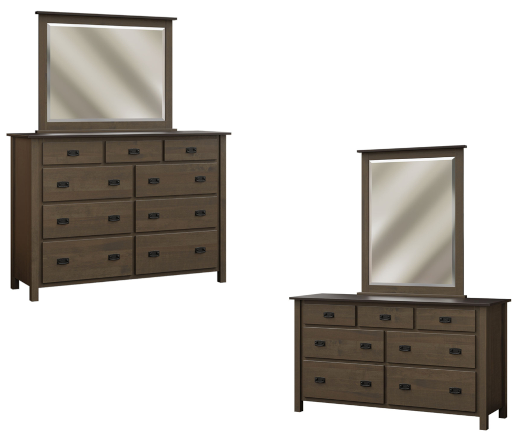 Dutch Country Mission Dressers & Mirrors