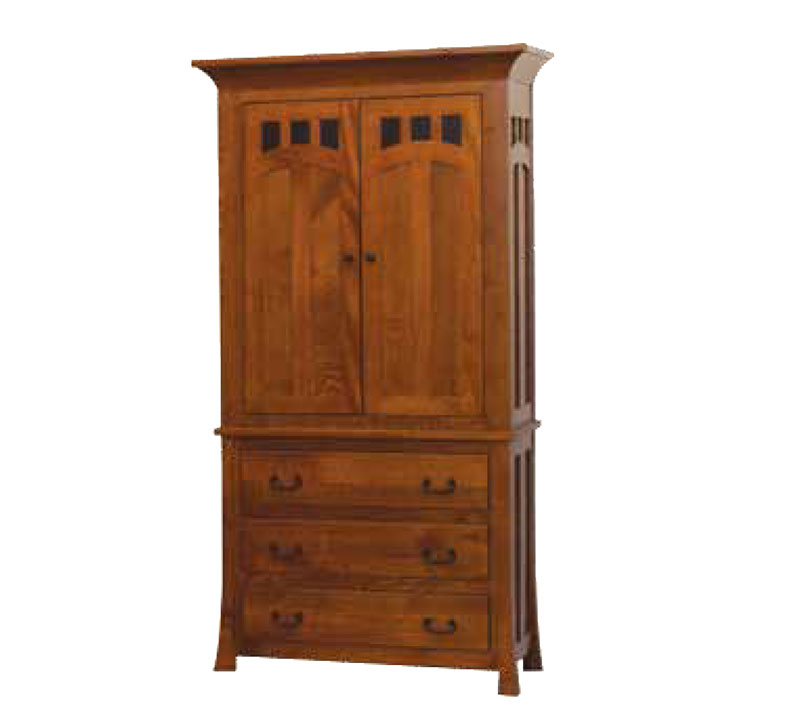 Bridgeport  3 Drawer Armoire