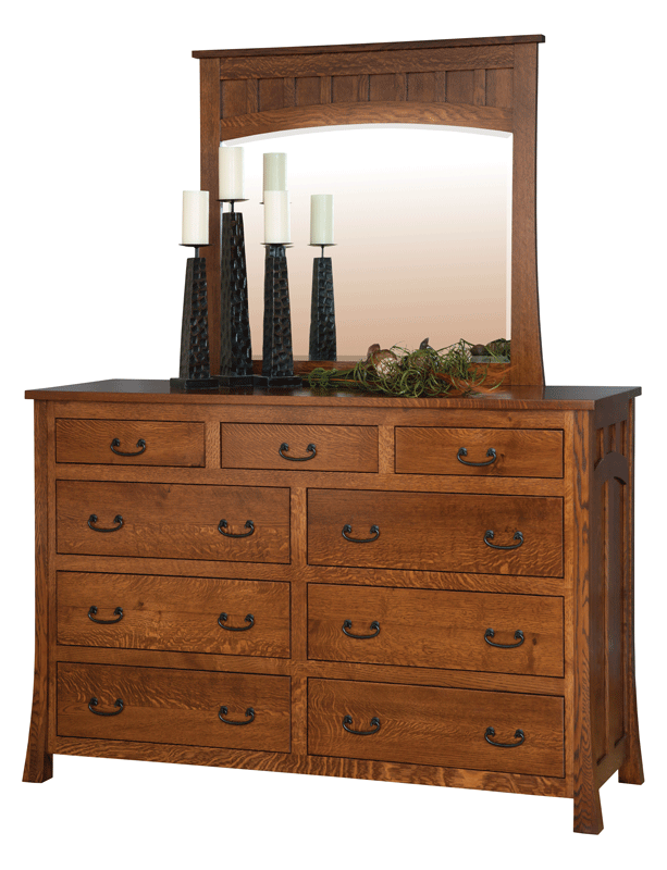 Bridgeport Mule Dresser and Bridgeport Mule Mirror 