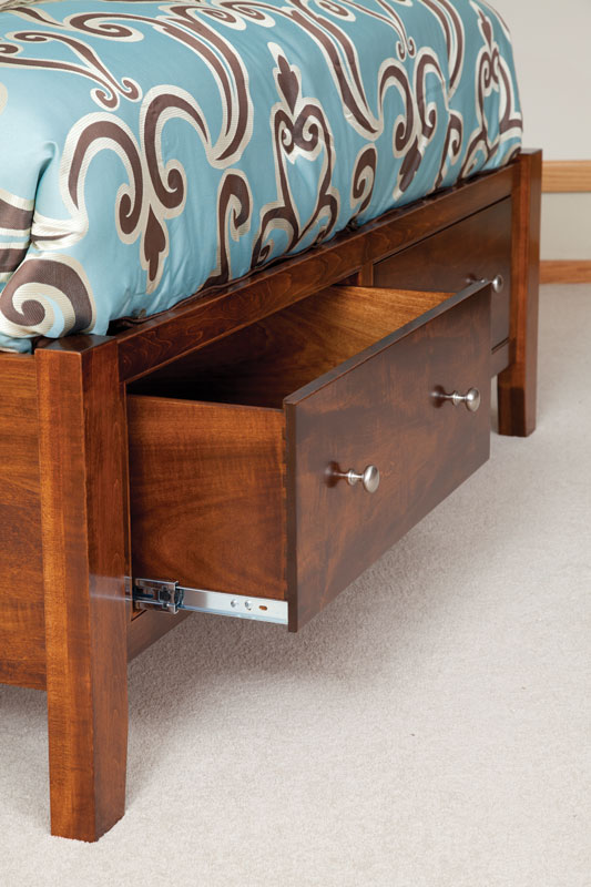 Hyland Park Panel Bed Storage Drawer