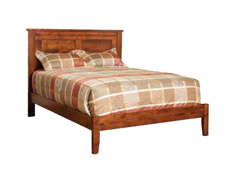 Hyland Park  Panel Bed  Shown in Red Oak with Nutmeg Finish