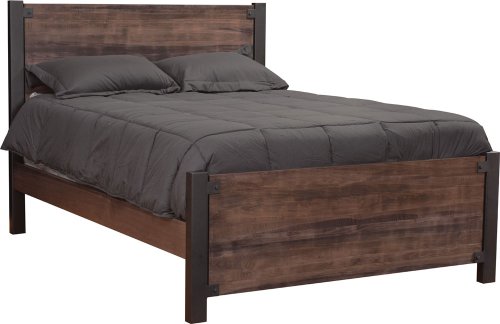 Structura Bed in Brown Maple