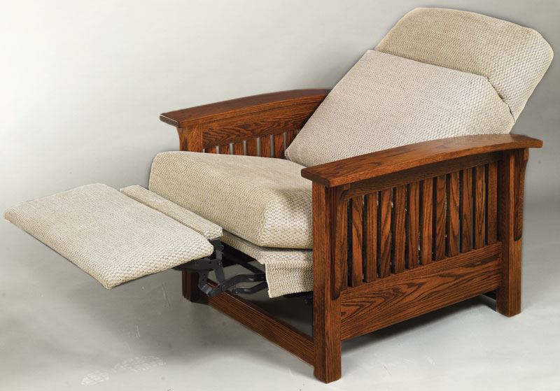 Mission Recliner Ohio Hardwood Upholstered Furniture