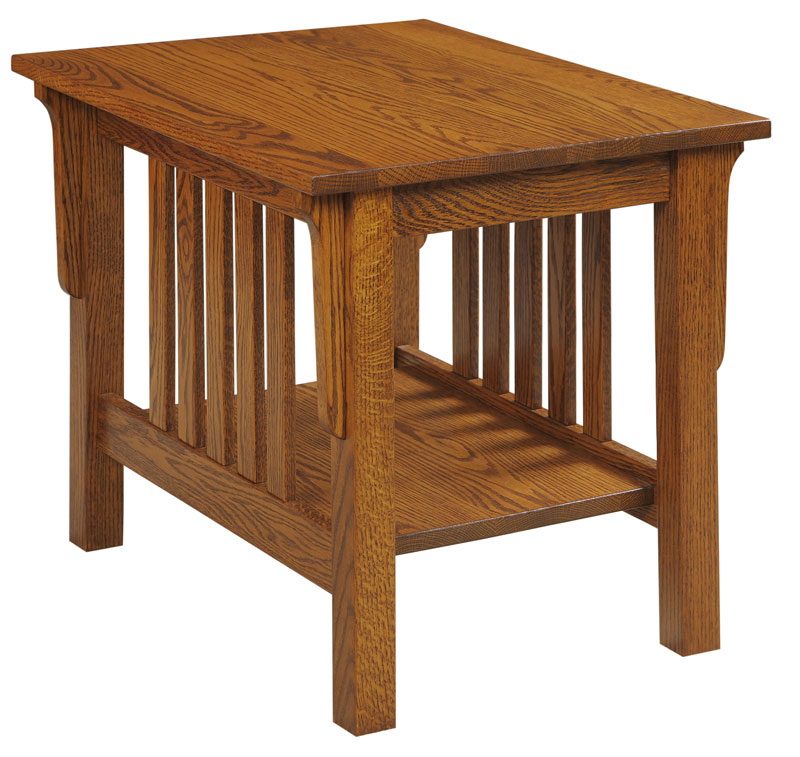 85 Mission End Table