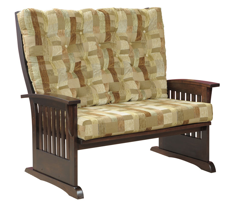 Deluxe Mission Love Seat