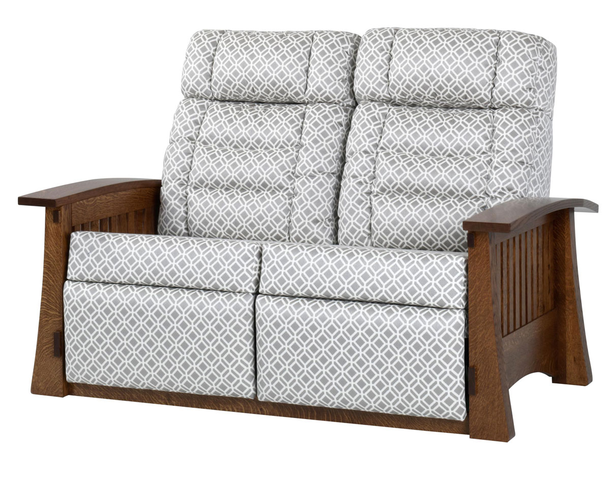 Craftsman Mission 88 Wallhugger Loveseat Recliner