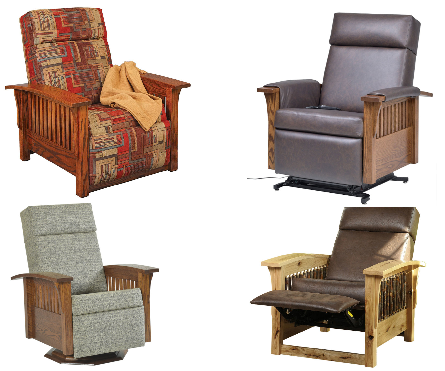 85 Mission Collection Recliners