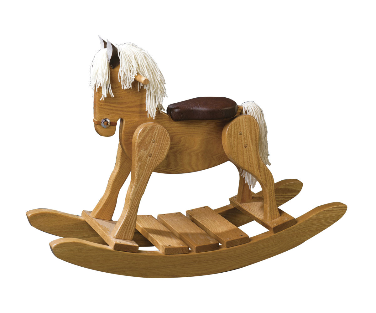 Padded Seat Rocking Horse