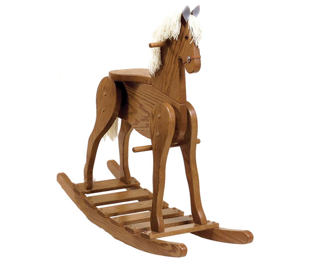 22" Seat Height Rocking Horse