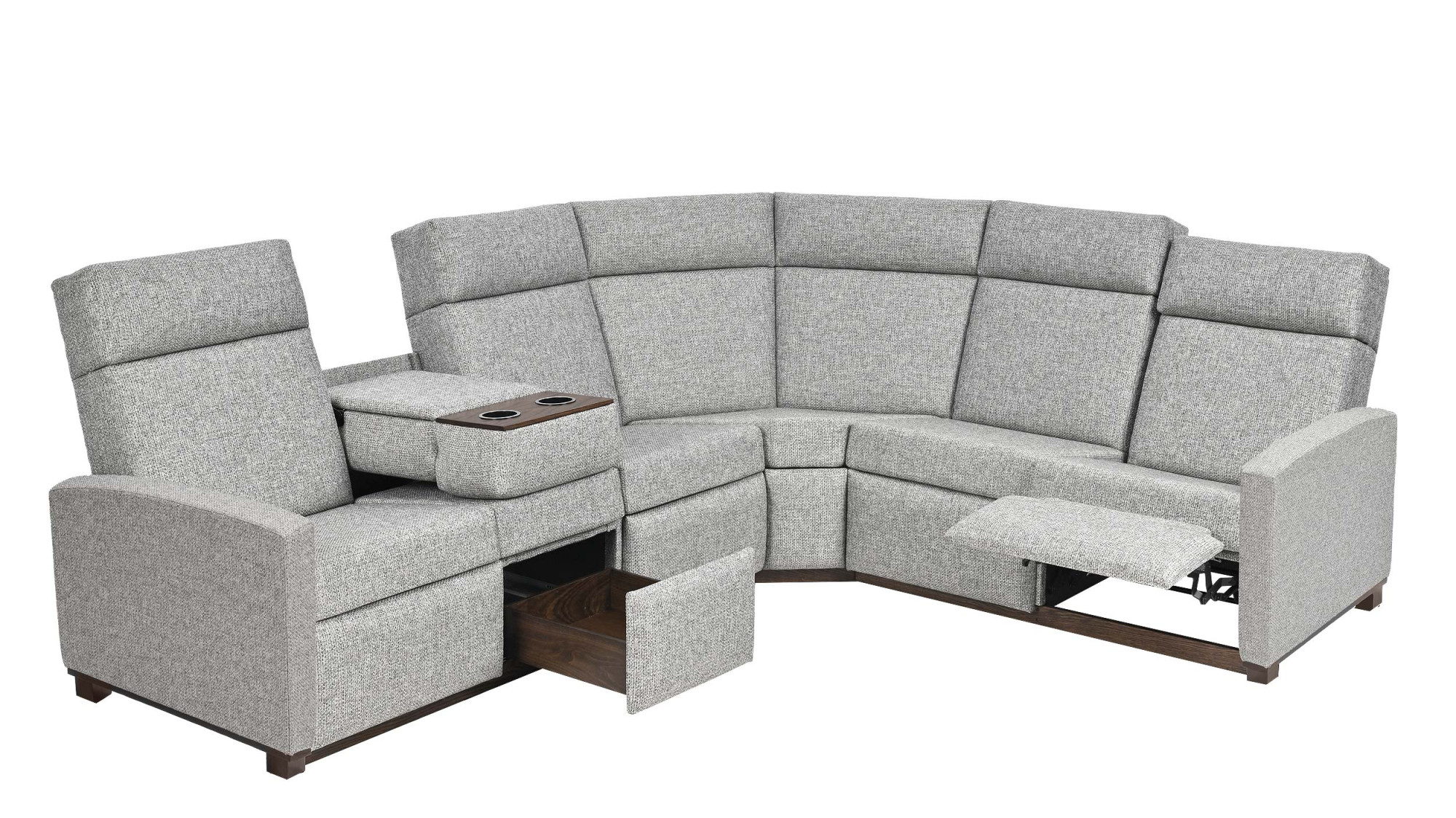 Sofa Sectional in 93 Modern Shaker Style
