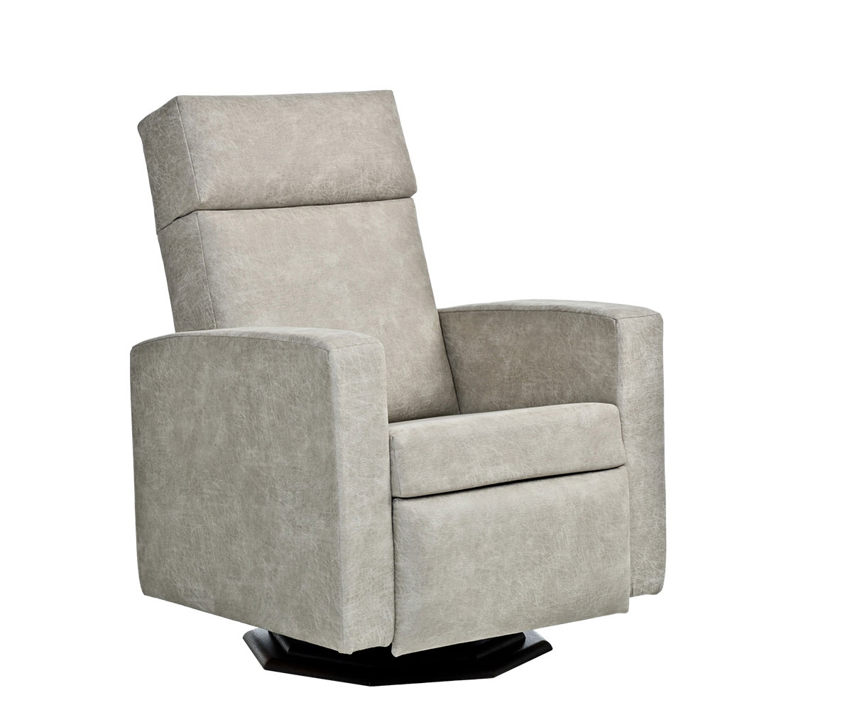 93 Modern Shaker Swivel Glider Recliner