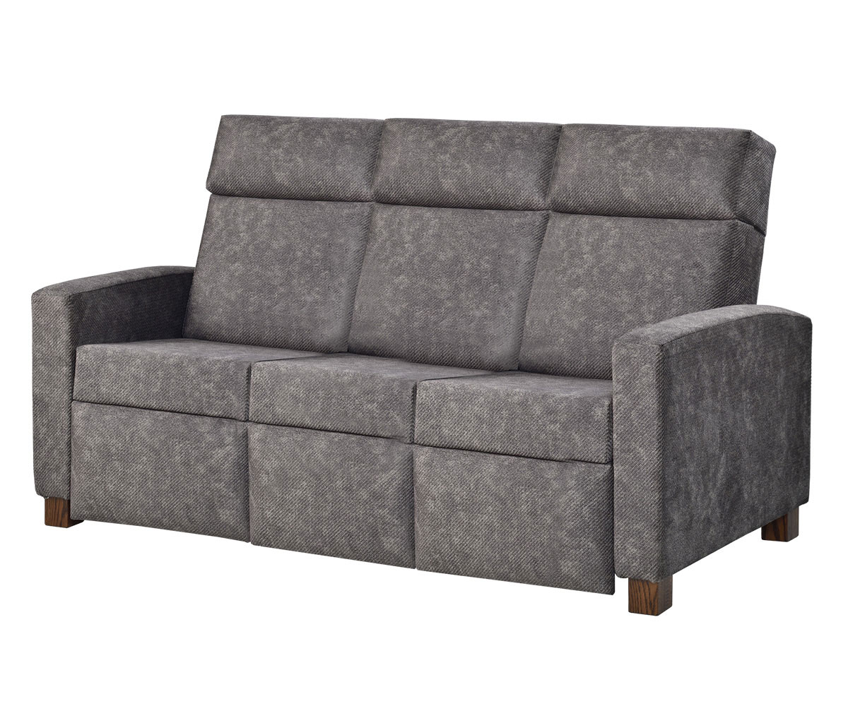 93 Modern Shaker Push Back Sofa Recliner