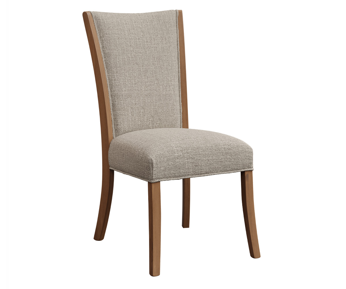 Gemini Upholstered Side Chair in Fabric