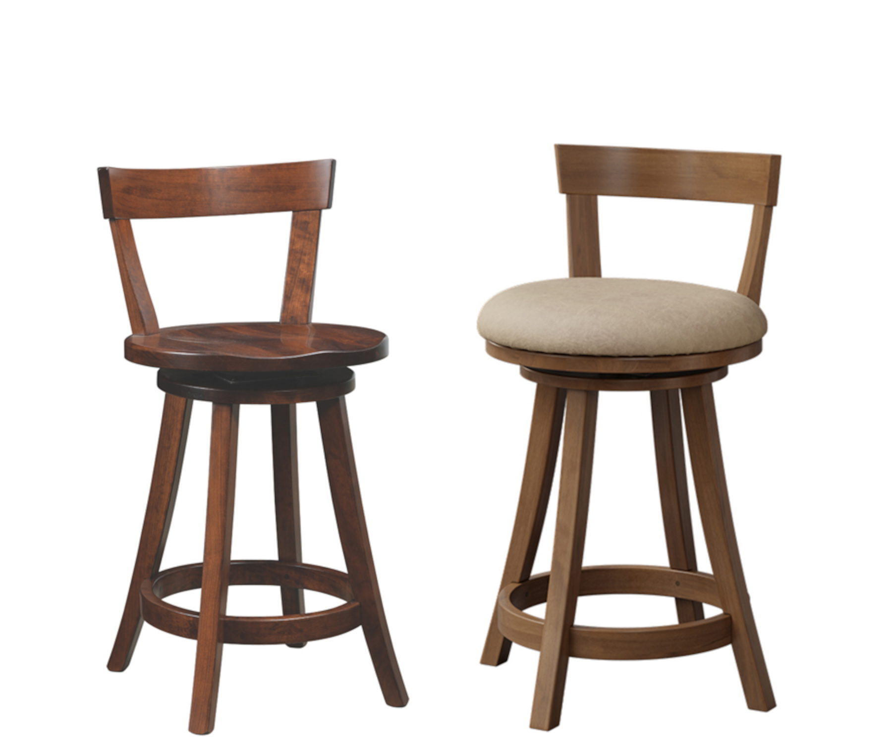 Turnstone Swivel Stools with Backs