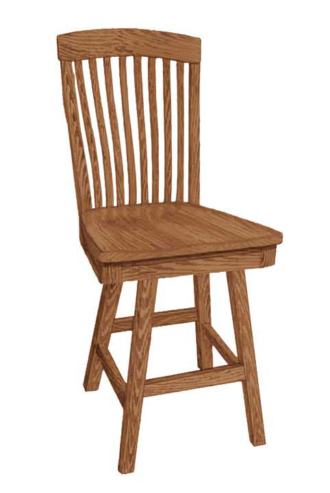 Empire Swivel Bar Stool Ohio Hardwood Upholstered Furniture Empire Swivel Bar Stool