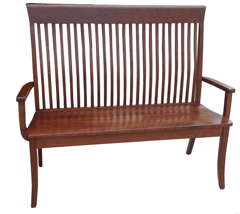 Old World Shaker Bench