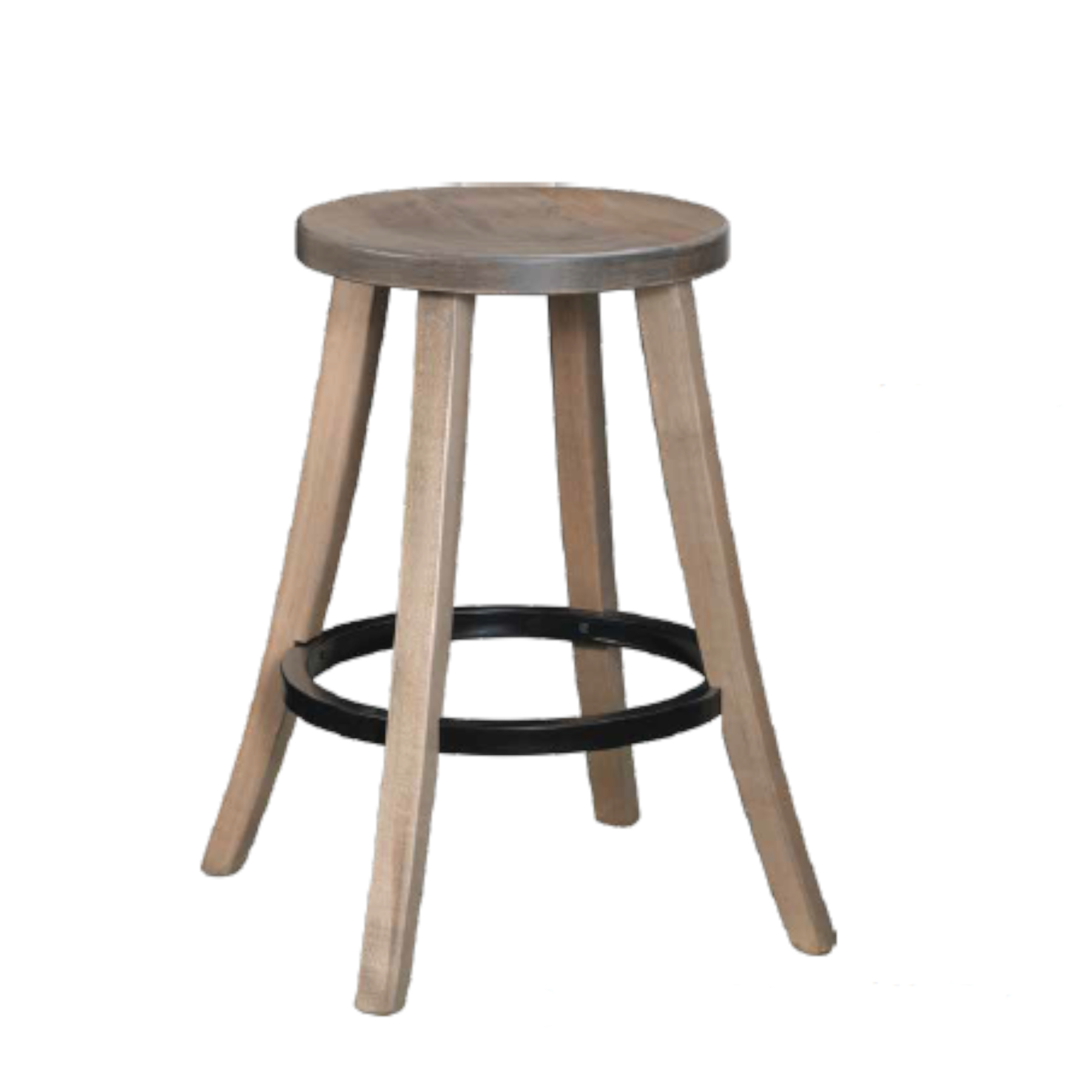 Turnstone Bar Stool with Metal Ring