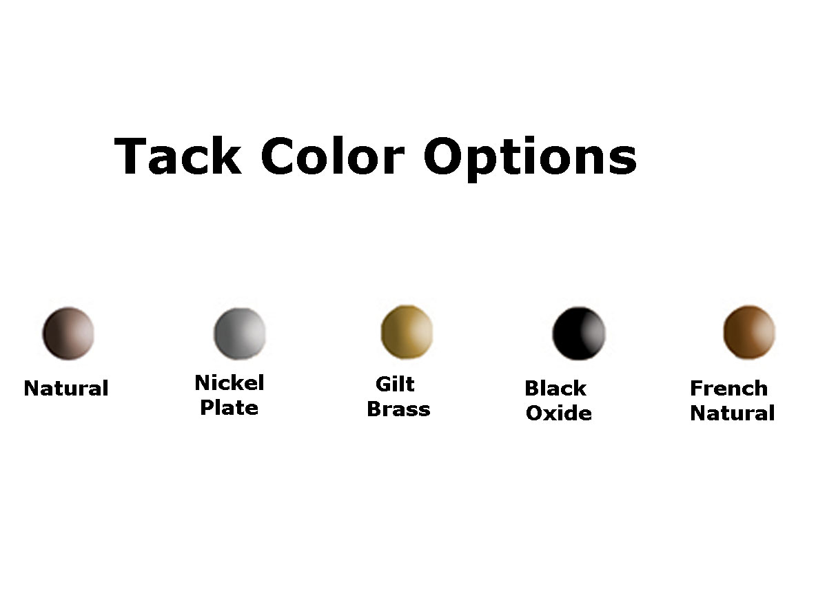 Tack Color Options
